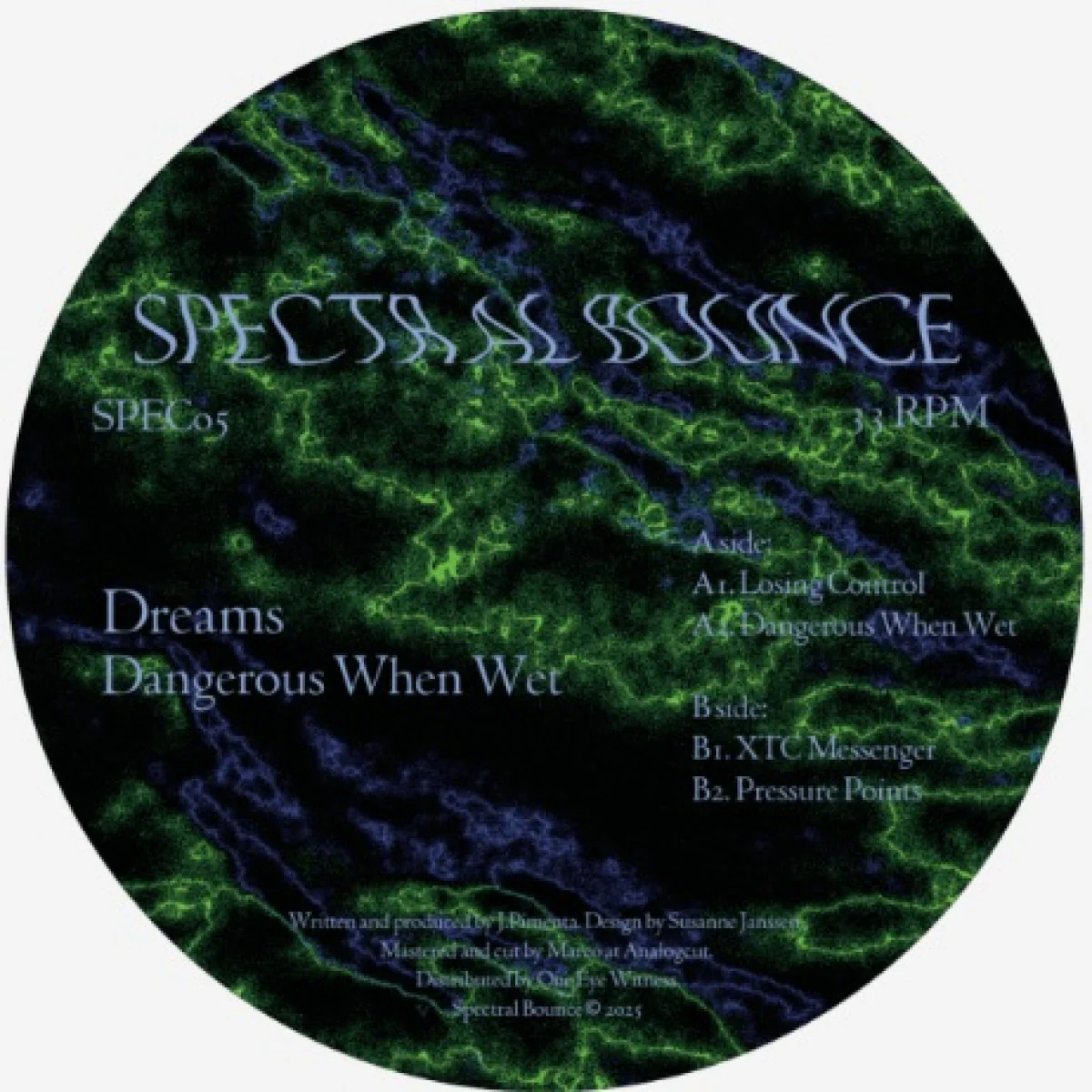 Dreams - Dangerous When Wet (12")