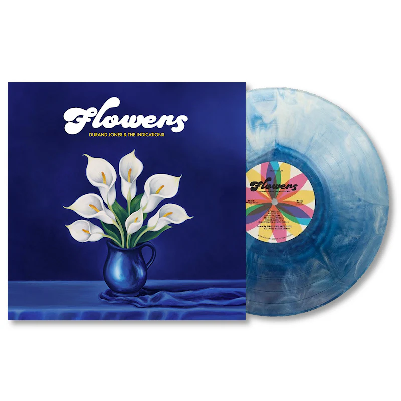 Durand Jones & The Indications - Flowers (Bue Iceberg Splash Coloured LP)