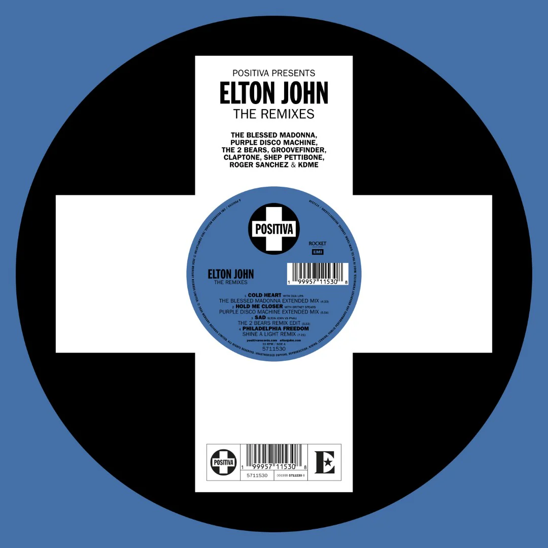 Elton John - Positiva Presents: Elton John - The Remixes (180g Glow-in-the-dark Vinyl LP) - Image 2