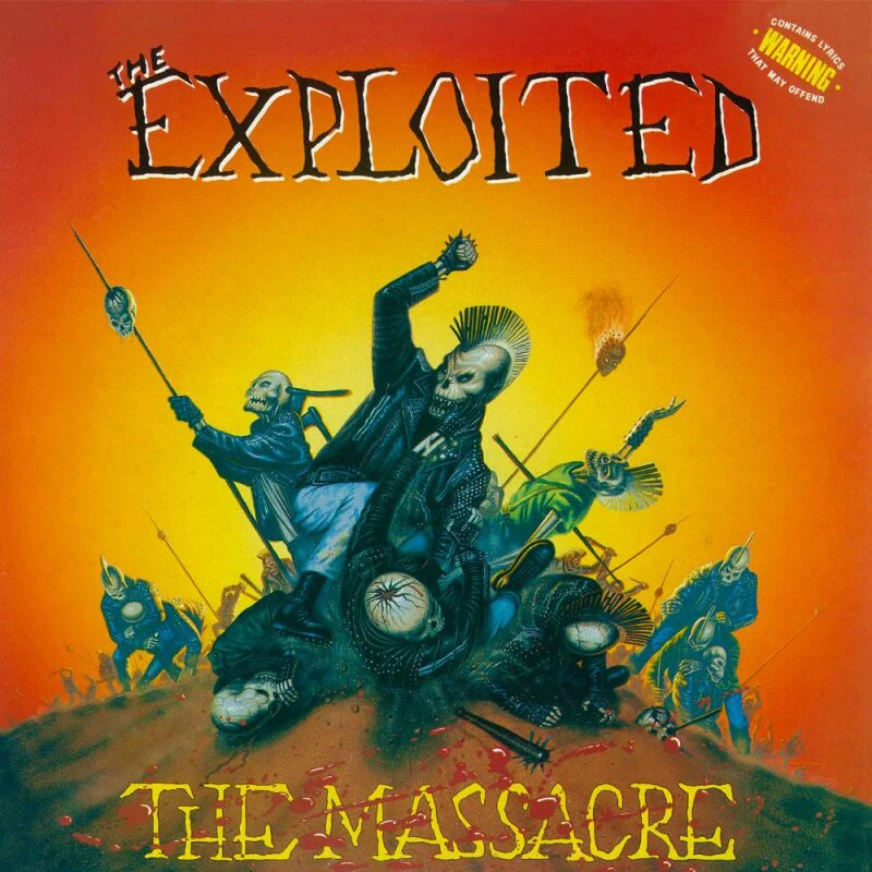 Exploited - The Massacre (Blue LP) - Image 2