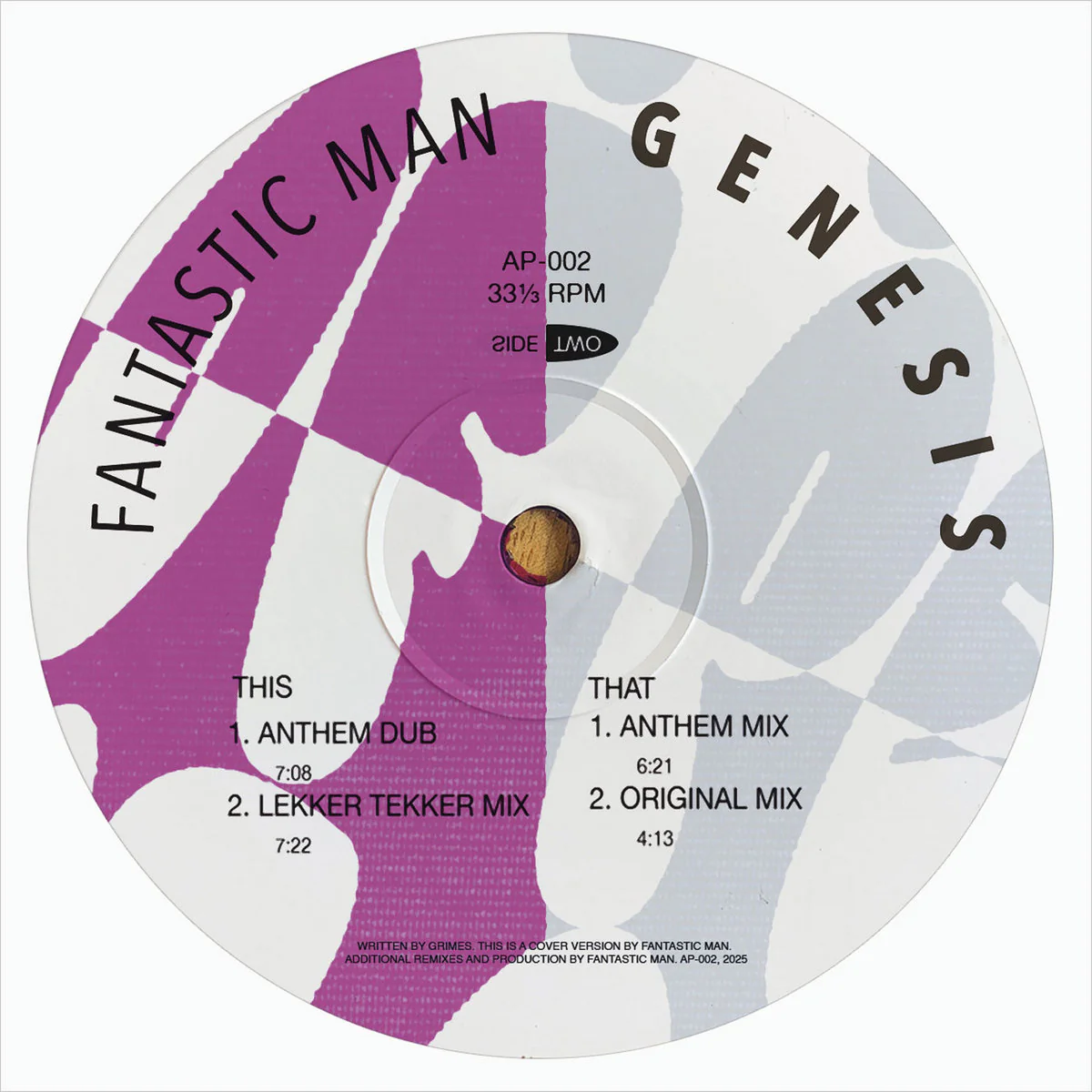Fantastic Man - Genesis (12")