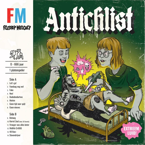 Fleddy Melculy - Antichlist (Yellow LP) - Image 3