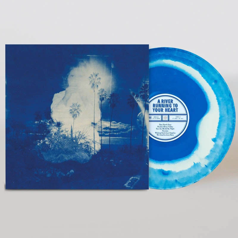 Fruit Bats - A River Running To Your Heart (Blue & Bone) (Blue & Bone LP) - Image 2