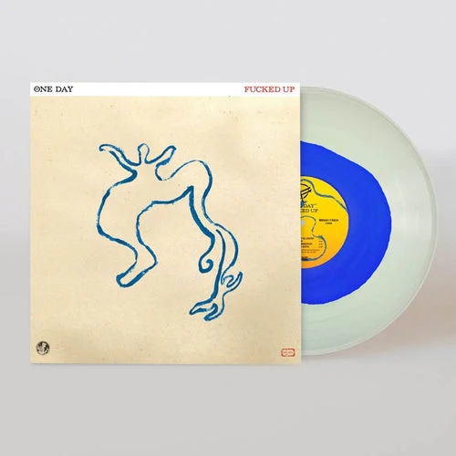 Fucked Up - One Day (Blue Jay In Milky Clear LP) - Image 2