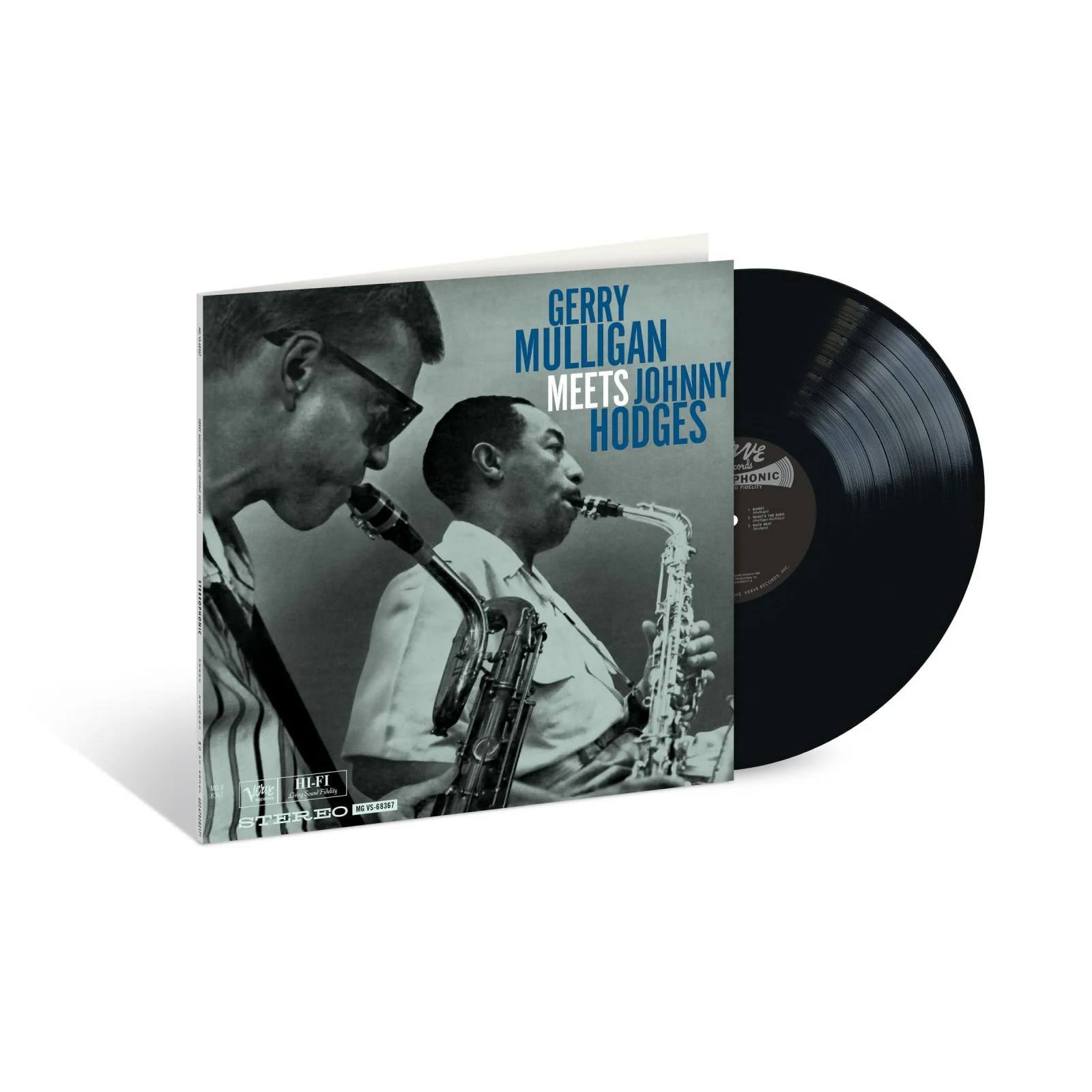 Gerry Mulligan & Johnny Hodges - Gerry Mulligan Meets Johnny Hodges (Acoustic Sounds LP) - Image 3