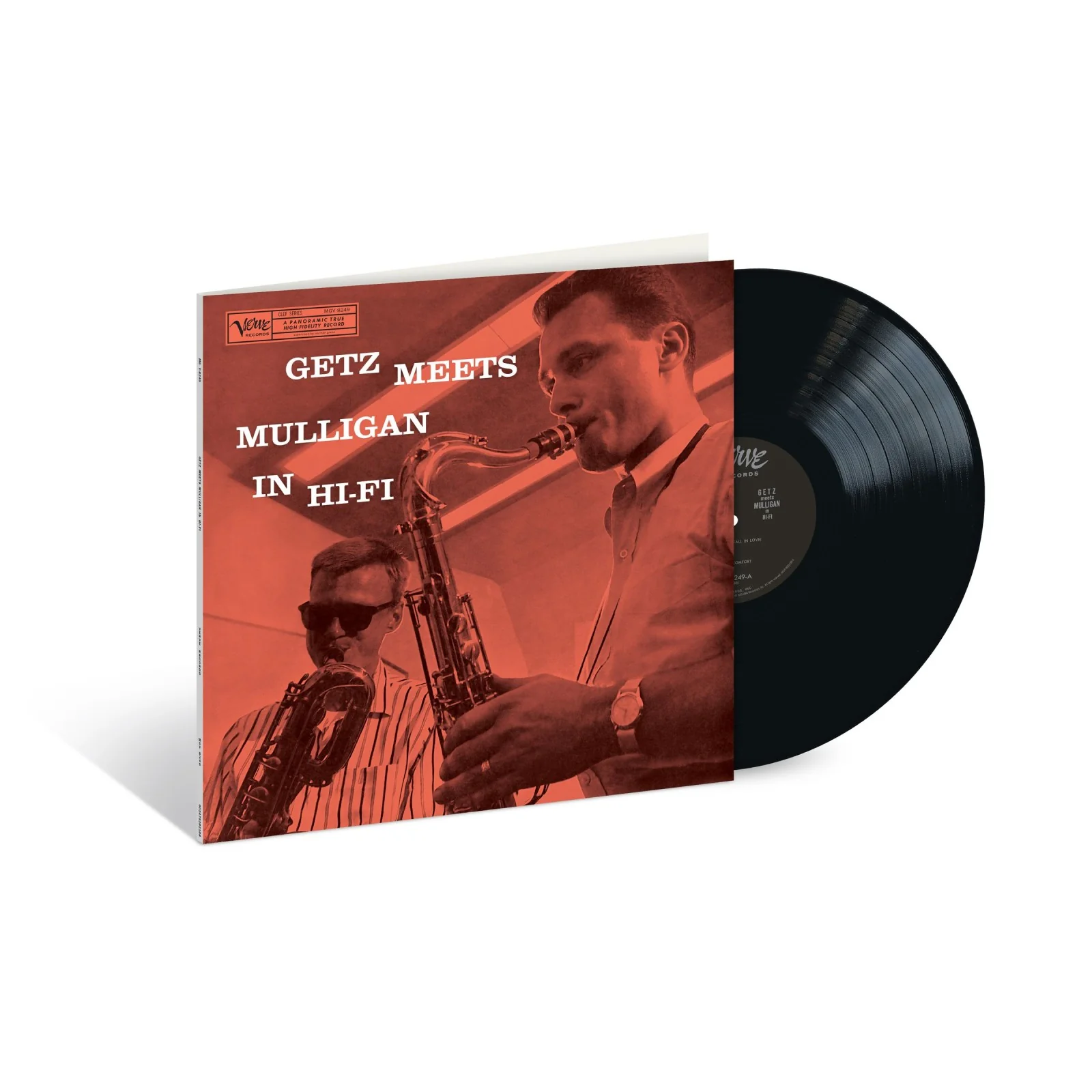 Gerry Mulligan & Stan Getz - Getz Meets Mulligan In Hi-Fi (Acoustic Sounds LP) - Image 3