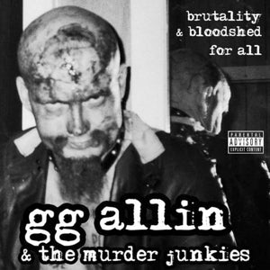 Gg & the Murder Junkies Allin - Brutality and Bloodshed For All (Clear Orange LP) - Image 2
