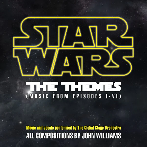 Global Stage Orchestra - Star Wars - The Themes (Crystal Clear Vinyl LP)