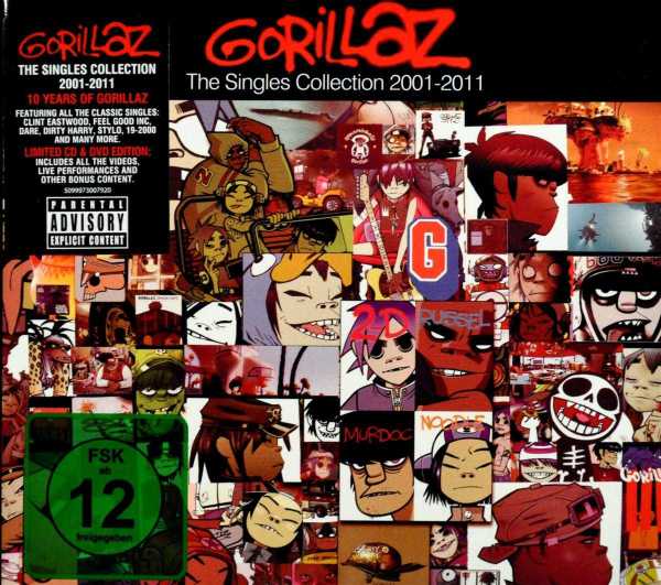 Gorillaz - Singles Collection 2001-2011