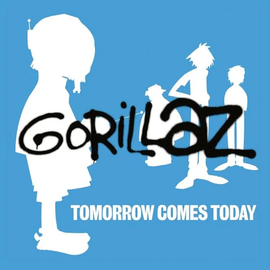 Gorillaz - Tomorrow Comes Today (Blue & White Coloured LP) - Image 3