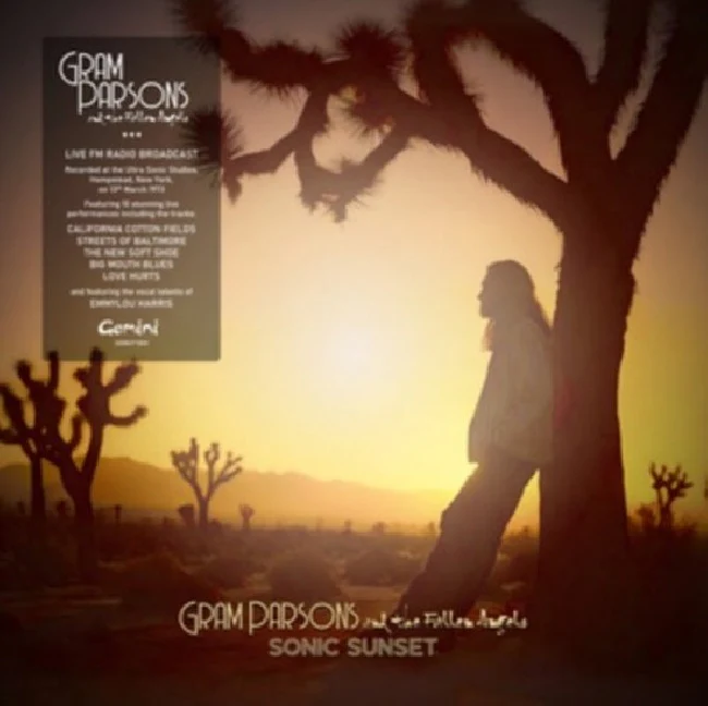 Gram Parsons & The Fallen Angels Featuring Emmylou Harris - Sonic Sunset '73 (LP)