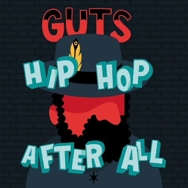 GUTS - HIP HOP AFTER ALL (2023 repress) (LP) - Image 3
