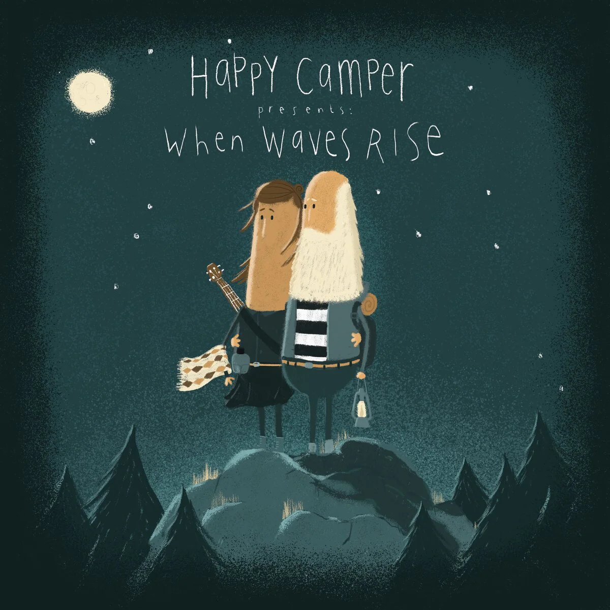 Happy Camper - When Waves Rise (Coloured Vinyl LP) - Image 2