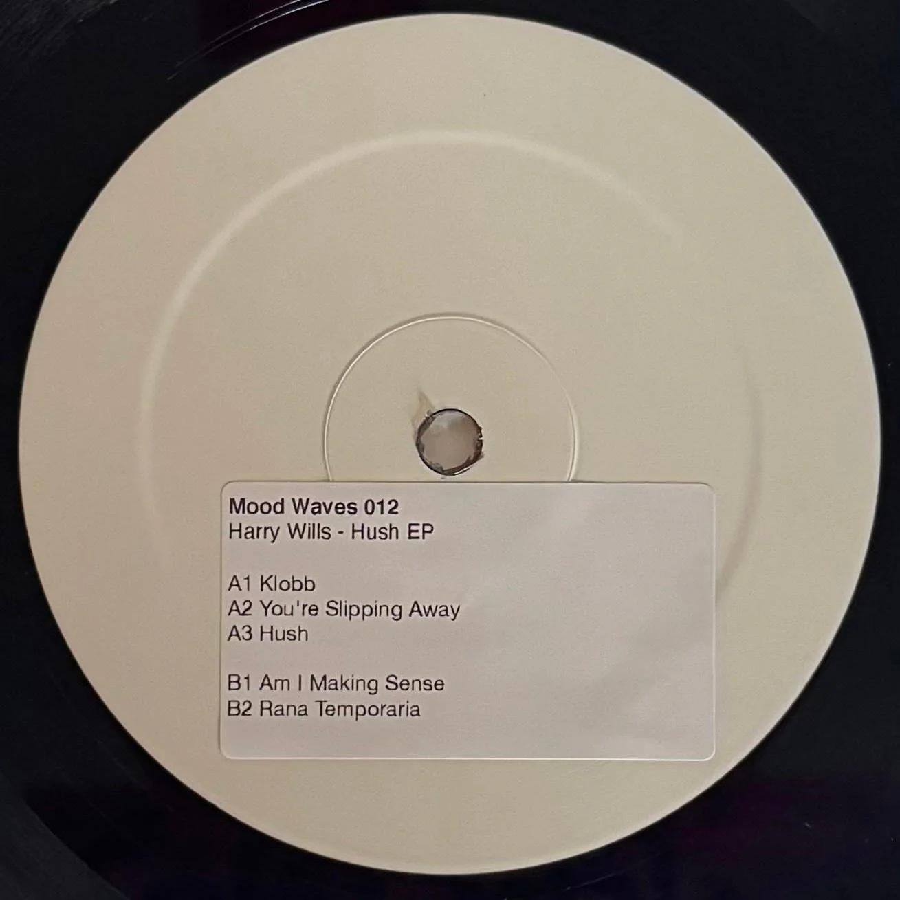 Harry Wills - Hush Ep (12") - Image 2