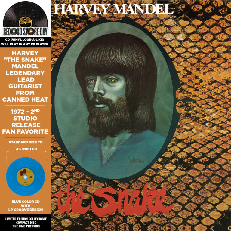 Harvey Mandel - Snake (Turquoise Vinyl LP)