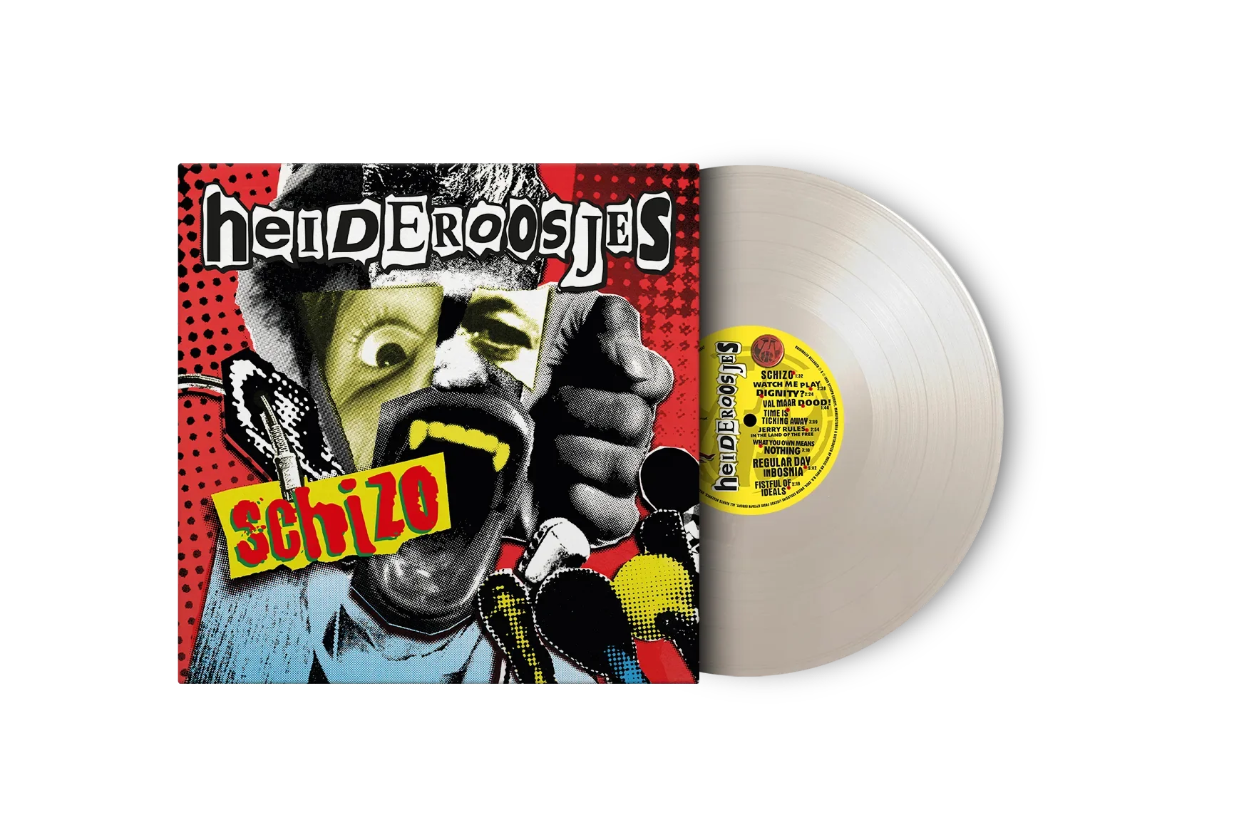 Heideroosjes - Schizo (White LP) - Image 2