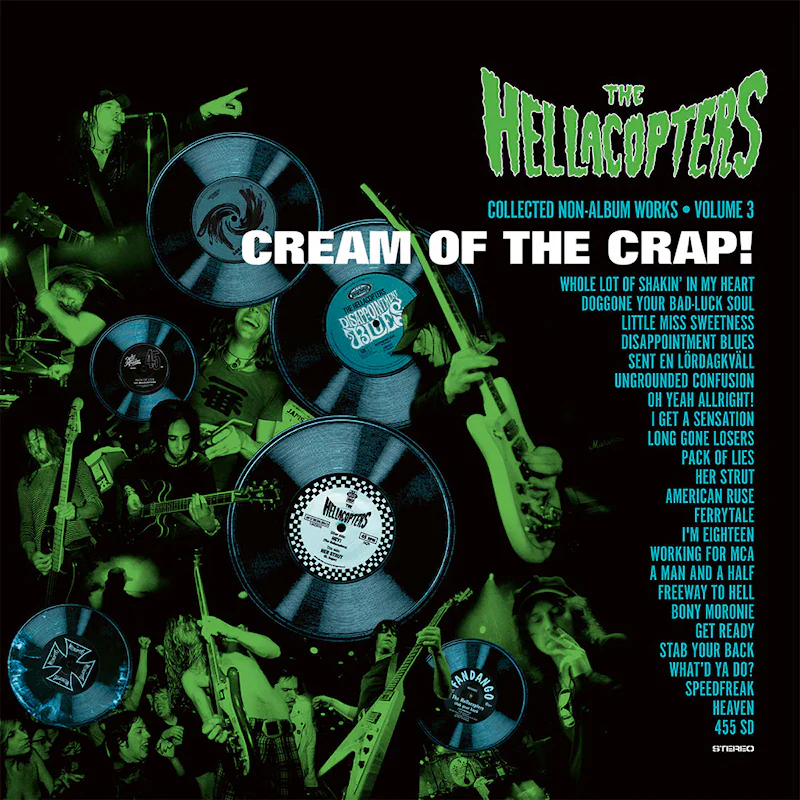 Hellacopters - Cream Of The Crap! Collected Non-Album Works Volume 3 (Green Vinyl LP) - Image 2