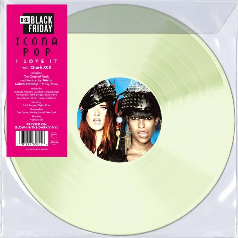 Icona Pop - I Love It (Feat. Charli XCX) (Glow In The Dark Vinyl LP) - Image 2