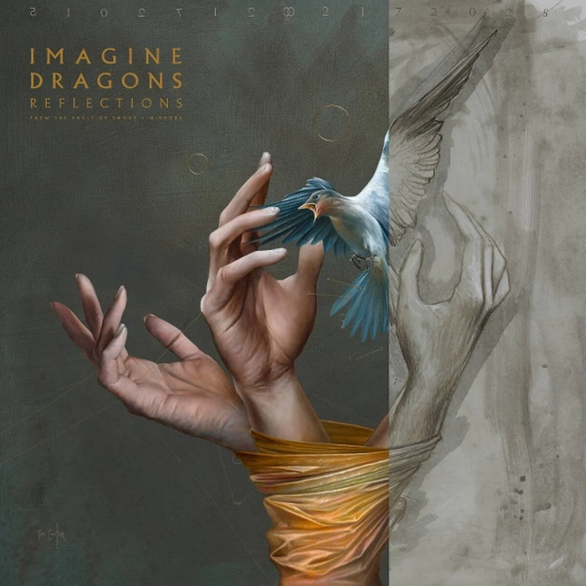Imagine Dragons - Reflections (Blue Swirl Coloured LP)
