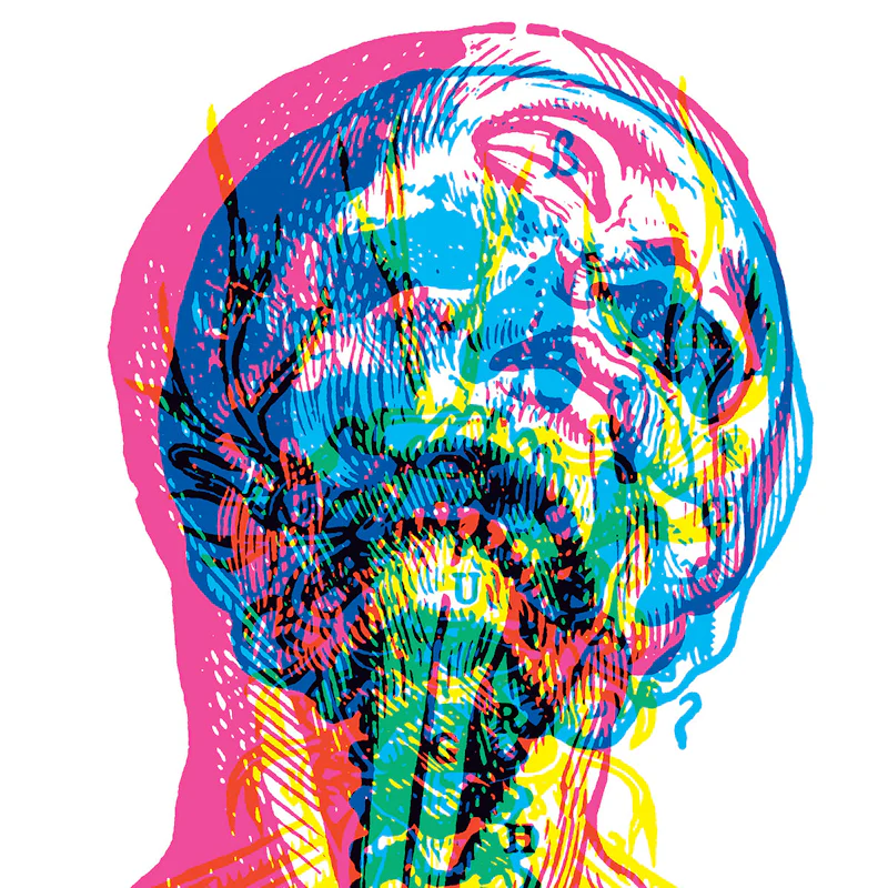 Indiana Mandy - Urgh (Random/Mystery Translucent Red, Green OR Blue Vinyl LP)