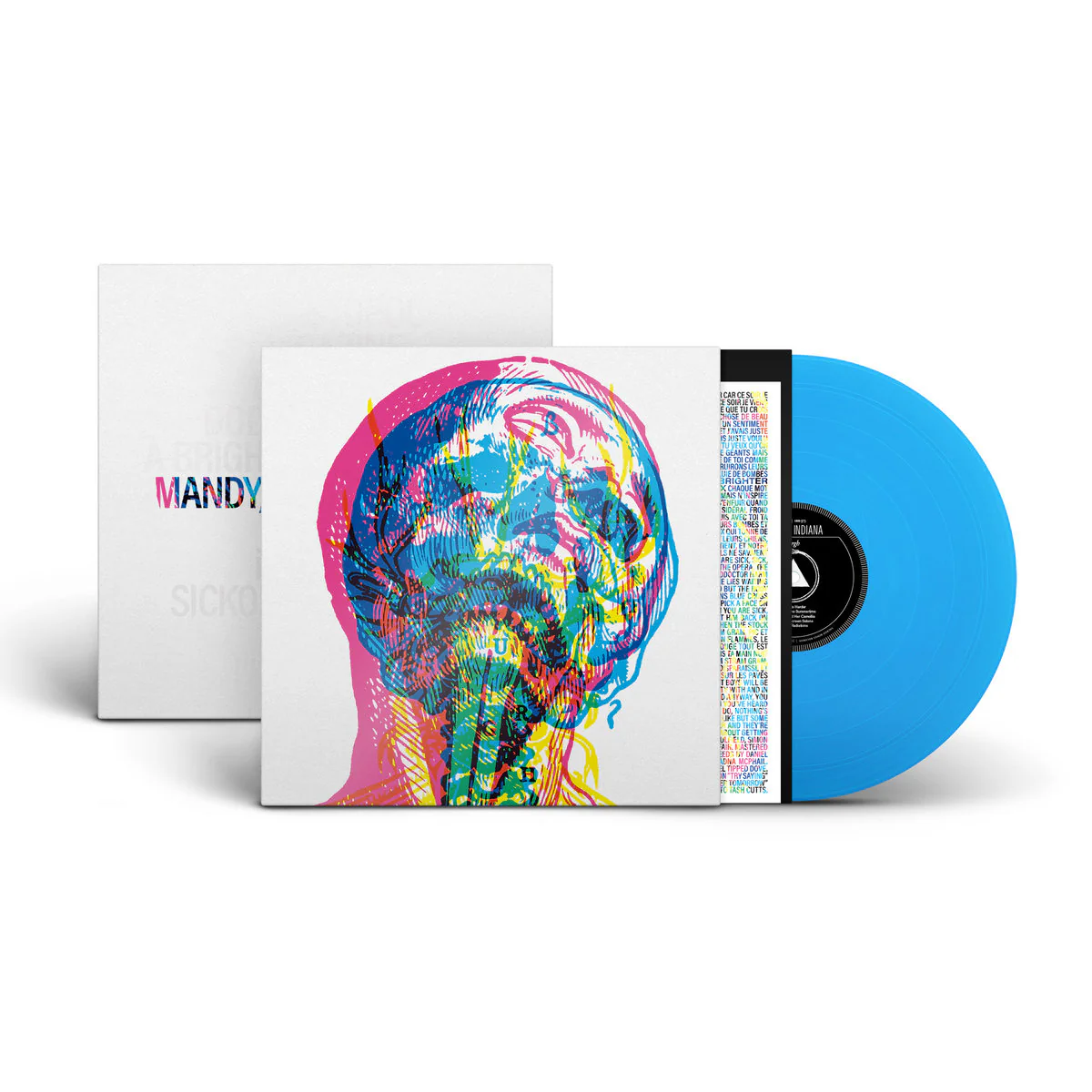 Indiana Mandy - Urgh (Random/Mystery Translucent Red, Green OR Blue Vinyl LP) - Image 4