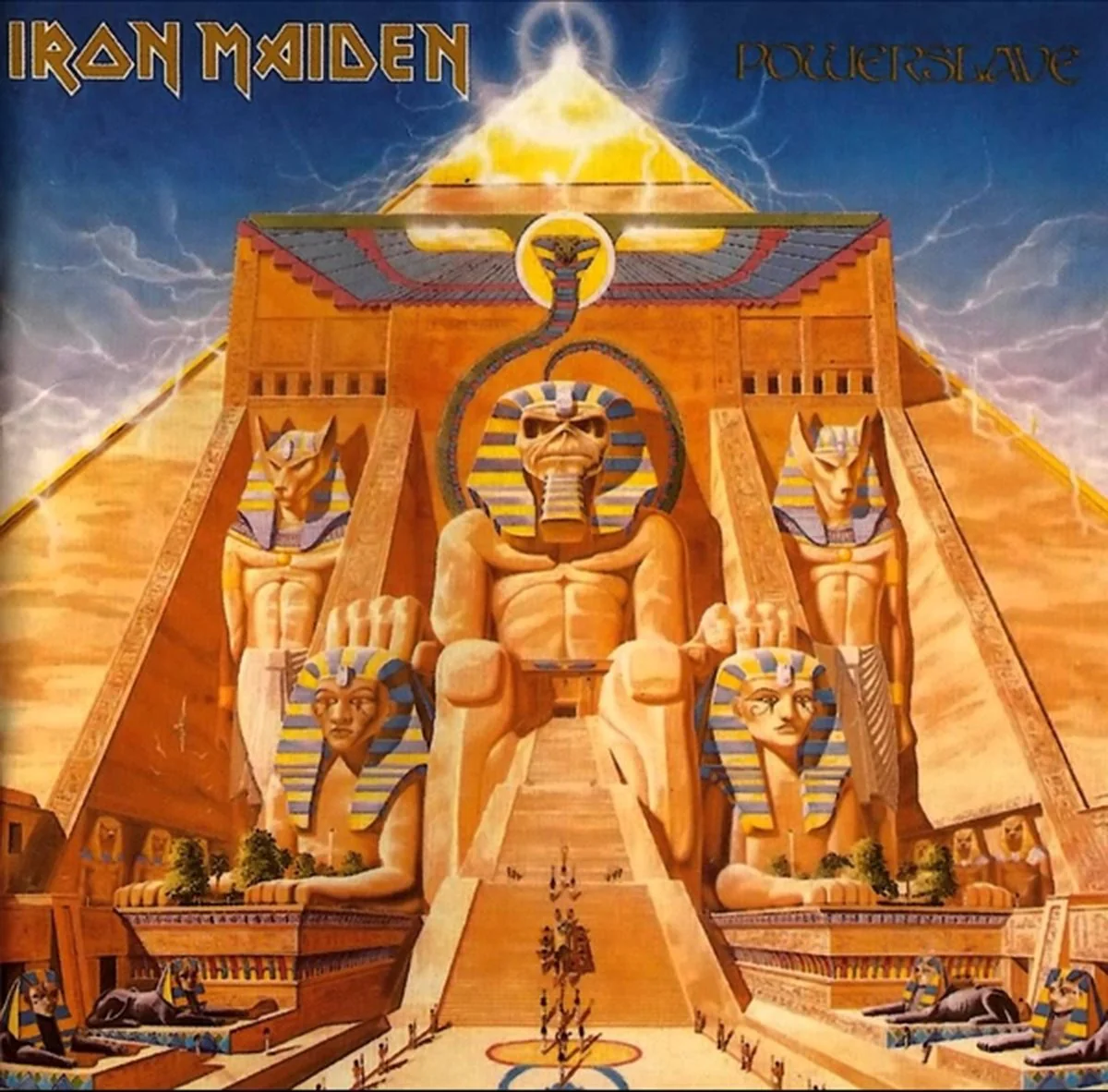 Iron Maiden - Powerslave (LP) - Image 2