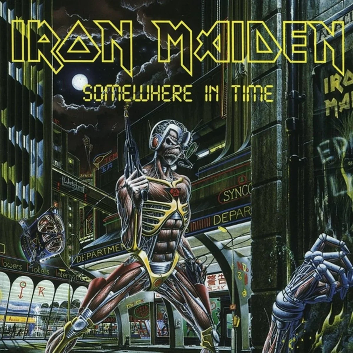 Iron Maiden - Somewhere In Time (LP) - Image 2