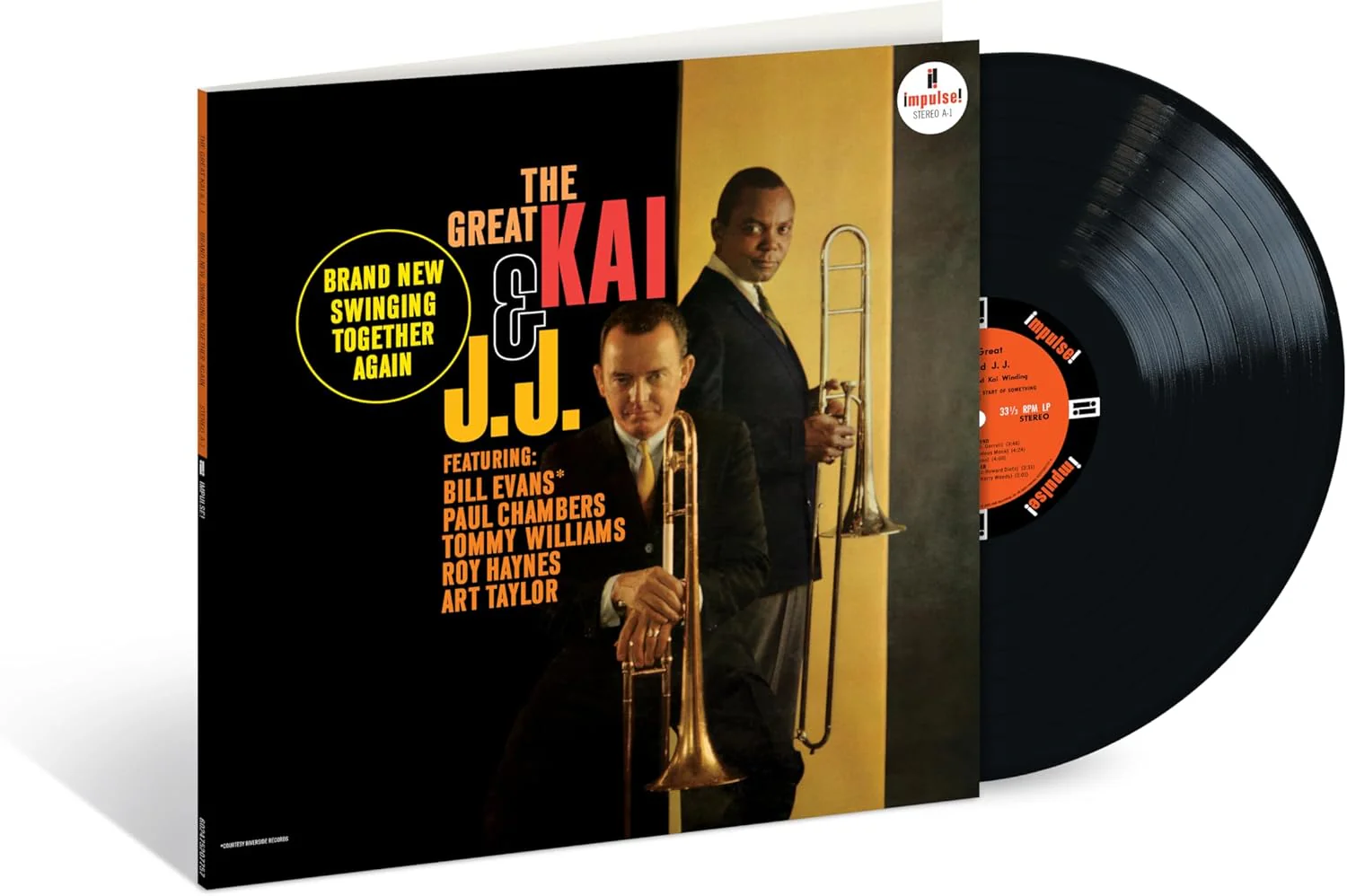 J.j. Johnson & Kai Winding - The Great Kai & J. J. (LP) - Image 2