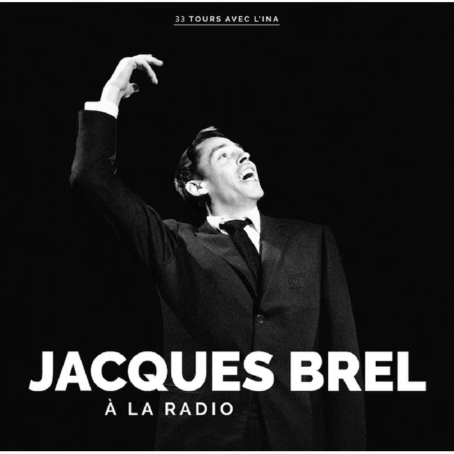 Jacques Brel - A La Radio (LP)