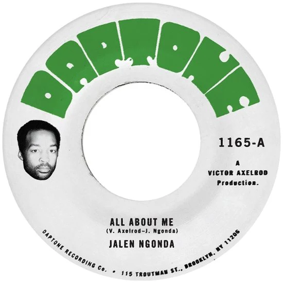 Jalen Ngonda - All About Me / All About Me (Dub) (7") - Image 2