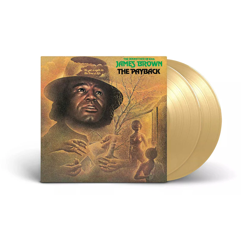 James Brown - The Payback (LIMITED TRANSPARENT BEER VINYL LP)