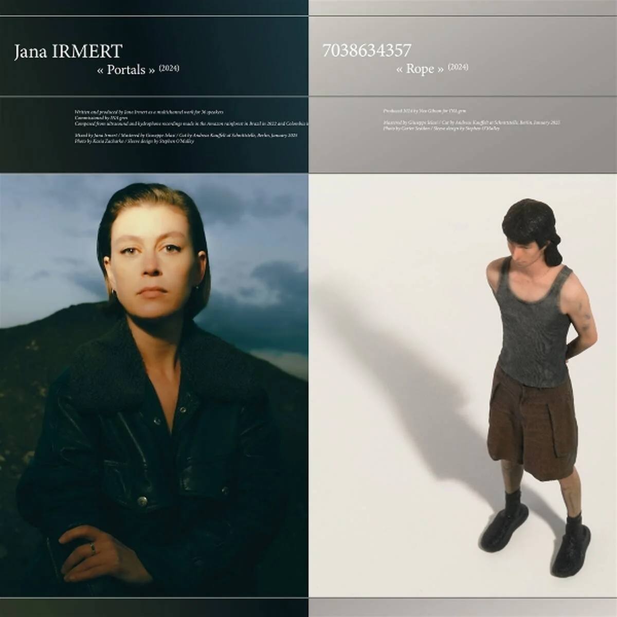 Jana Irmert & 7038634357 - Poetals / Rope (LP) - Image 2