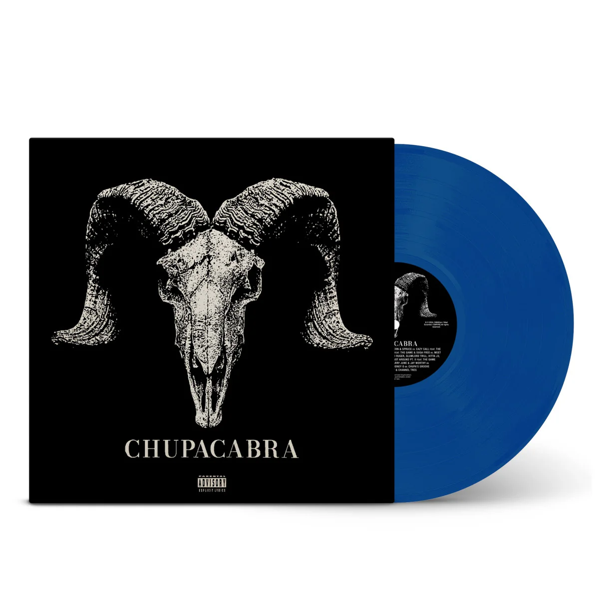 Jasonmartin & Dj Quik - Chupacabra (Blue Vinyl LP) - Image 2