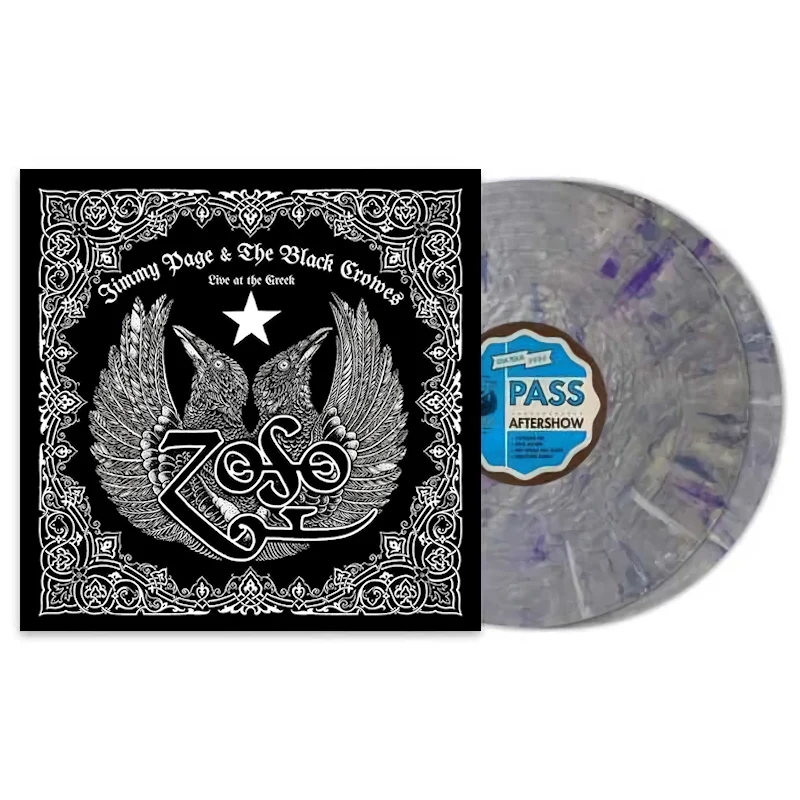 Jimmy Page & The Black Crowes - Live At The Greek (Grey Marbled LP)