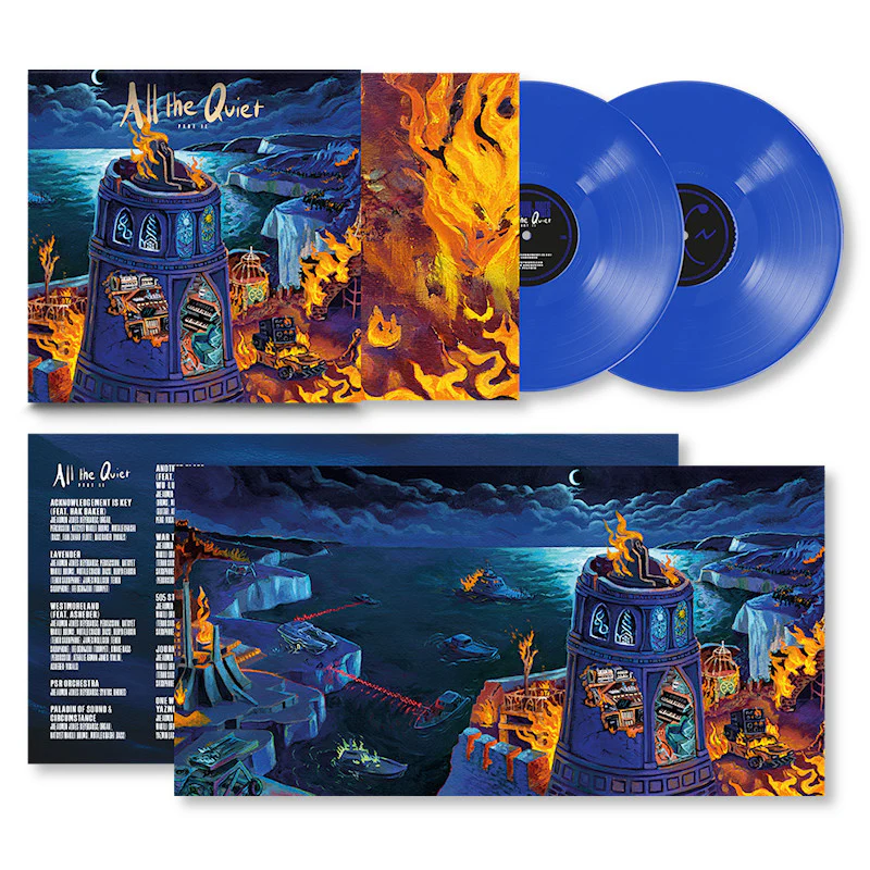 Joe Armon-Jones - All The Quiet (Part II) (Blue Coloured  with art print  LP)