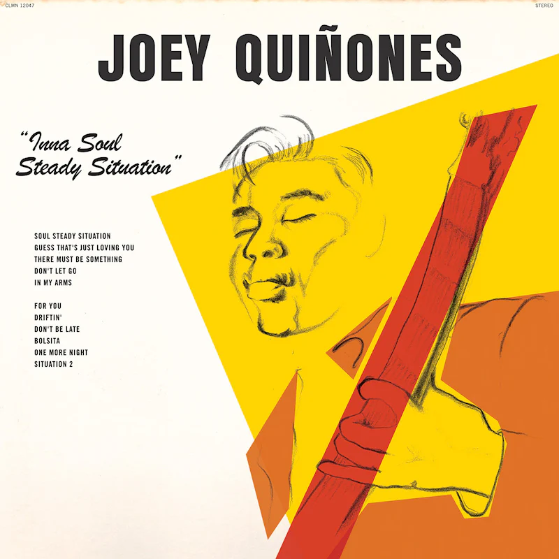 Joey Quinones - Inna Soul Steady Situation (Opaque Orange Vinyl LP) - Image 2