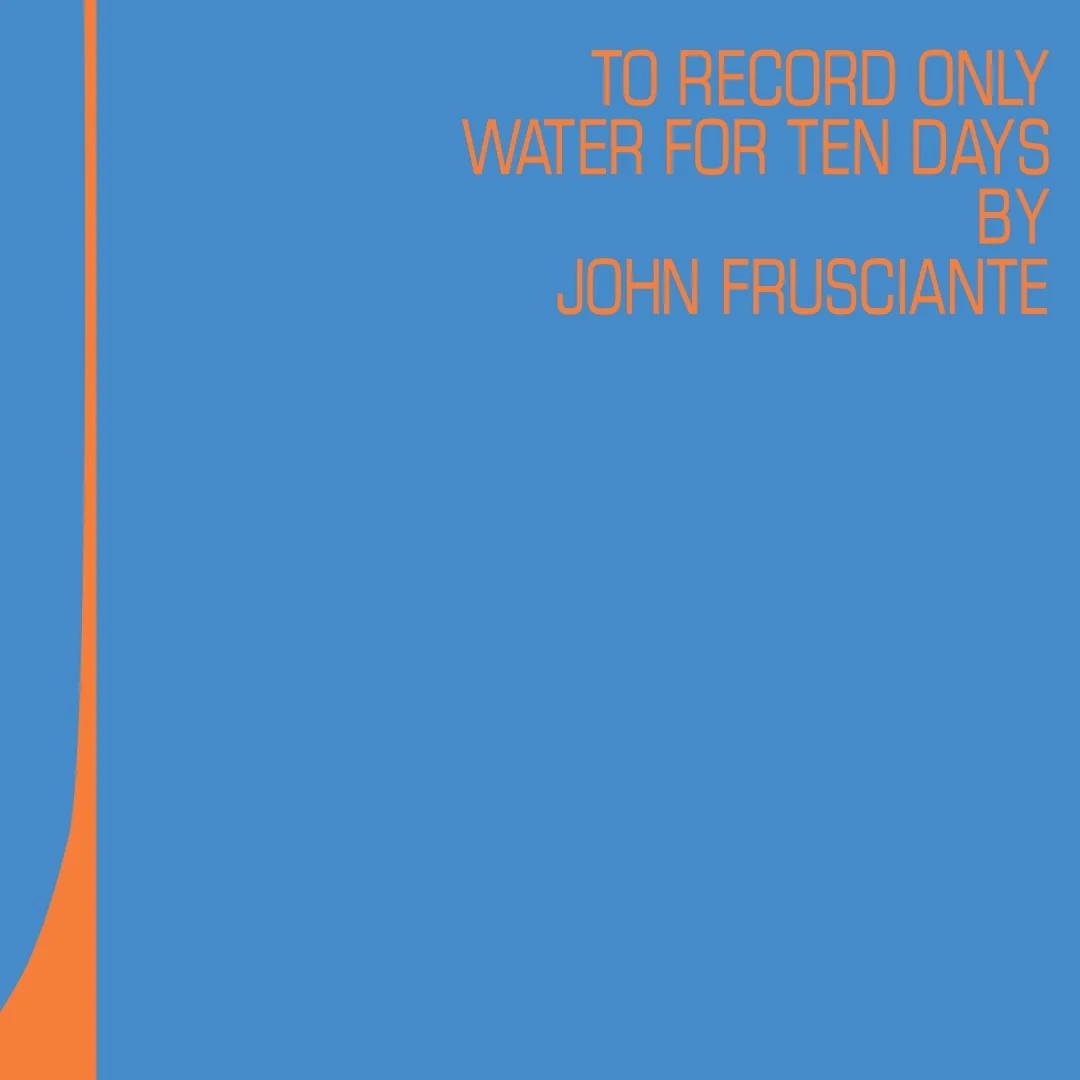 John Frusciante - To Only Record Water For Ten Days (25th Anniversary Edition) (140g Blue & Orange Vinyl LP) - Image 2