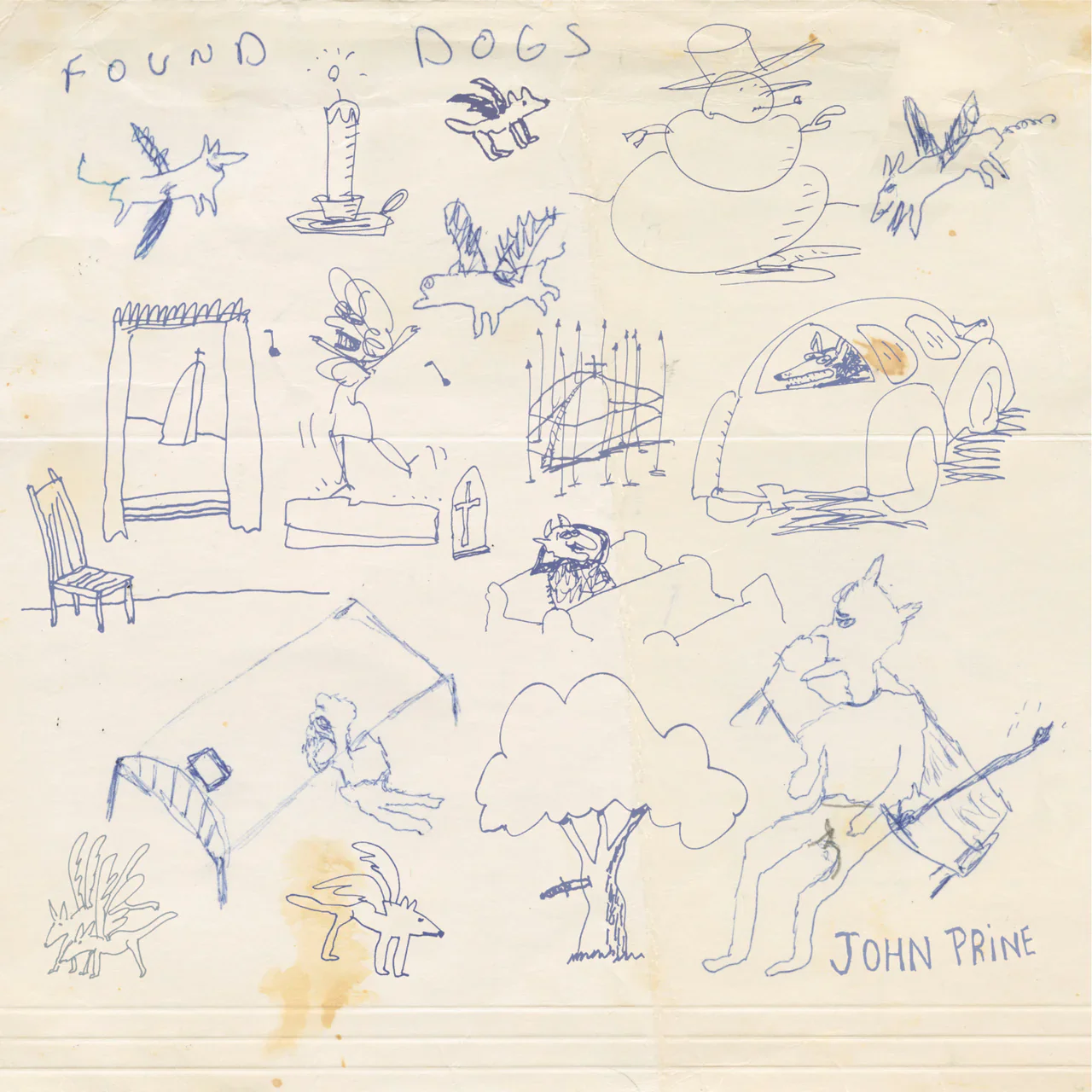 John Prine - Found Dogs (Heartwood Vinyl LP) - Image 2