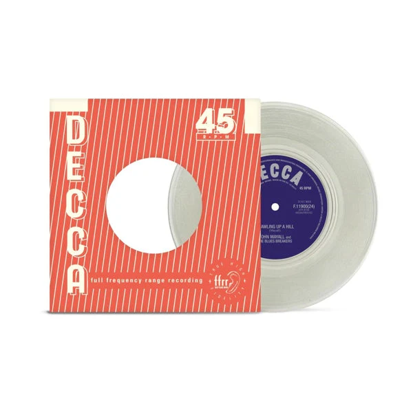 John  The Bluesbre Mayall - Crawling Up A Hill/Mr.Jame (Clear 7") - Image 2
