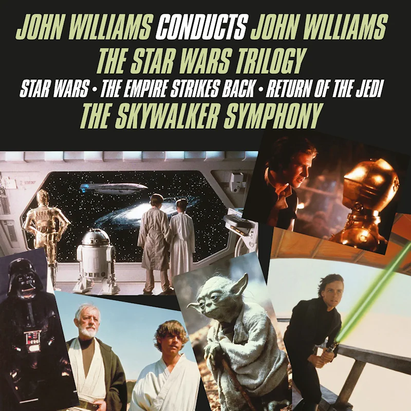 John Williams - John Williams Conducts John Williams - The Star Wars Trilogy (Blue Coloured LP) - Image 3