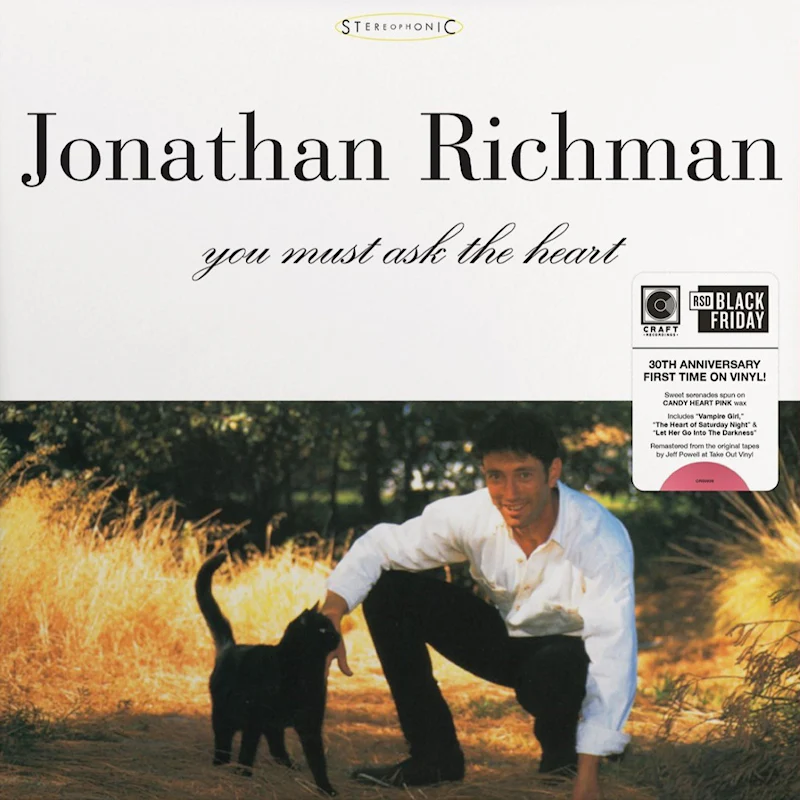 Jonathan Richman - You Must Ask The Heart (30th Anniversary Edition) (“Candy-Heart” Pink Vinyl LP) - Image 2