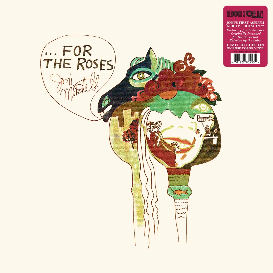 Joni Mitchell - For The Roses (140g Rose Coloured Vinyl LP) - Image 2