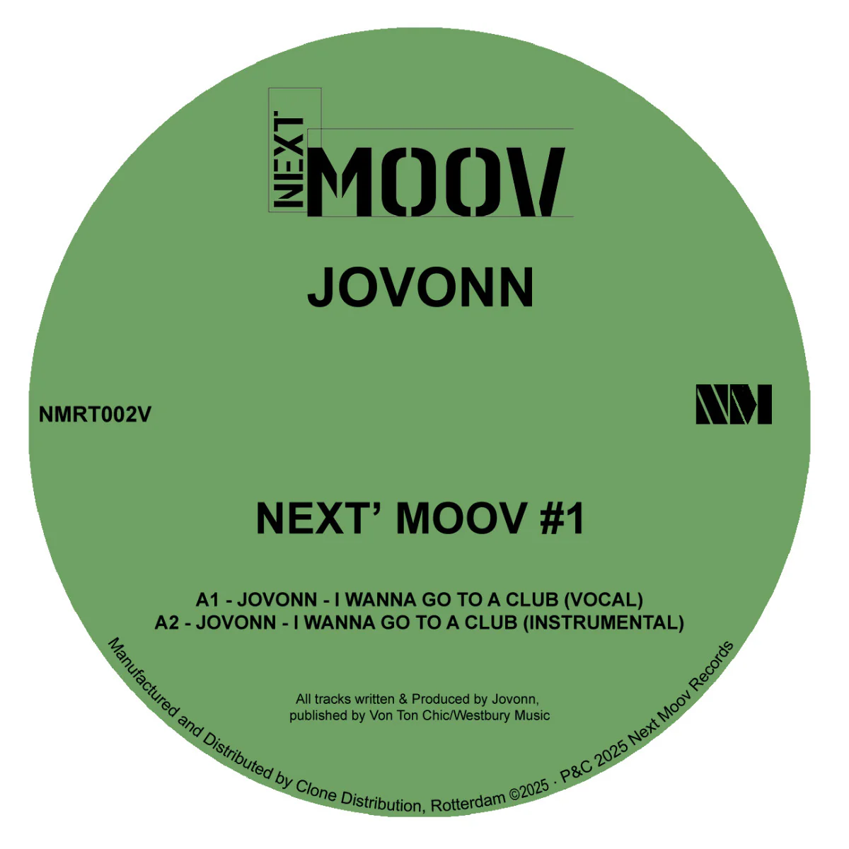 Jovonn - Next Moov #1 (12")