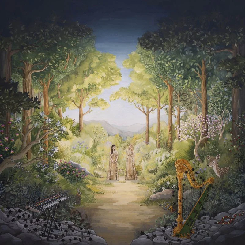 Julianna Barwick & Mary Lattimore - Tragic Magic (Forest Green Vinyl LP)