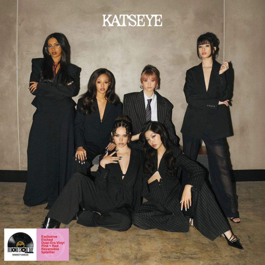 KATSEYE - Touch/Gabriela (140gr Pink & Red Splatter 12") - Image 2