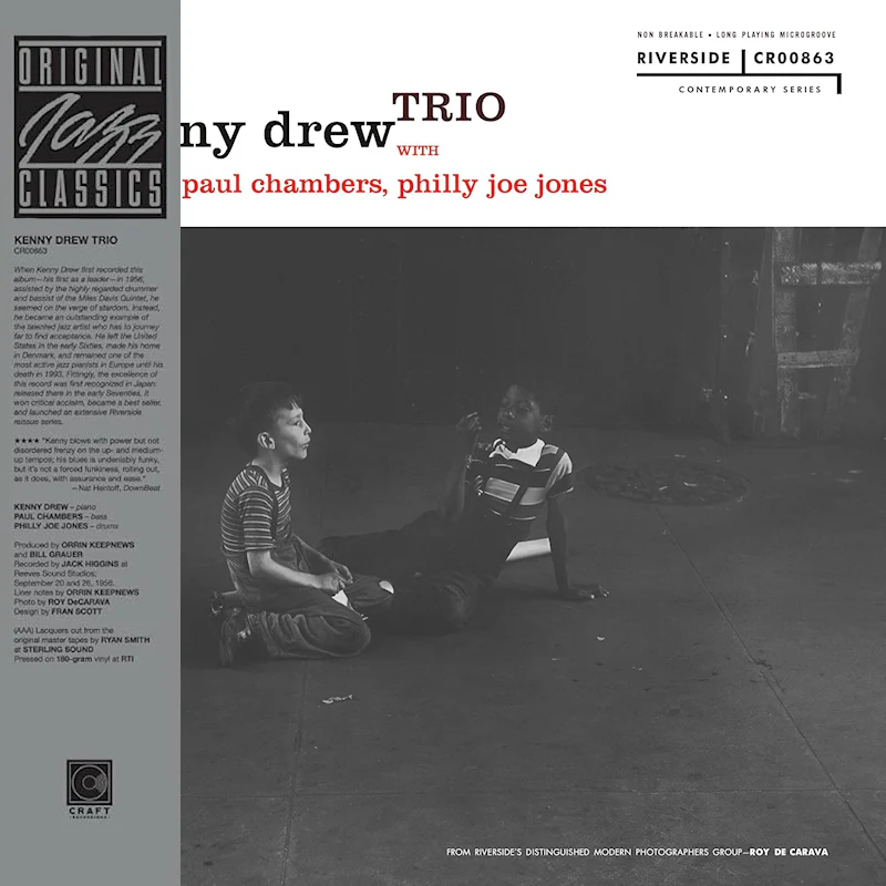 Kenny Drew, Paul Chambers & Philly Joe Jones - Kenny Drew Trio (LP) - Image 2