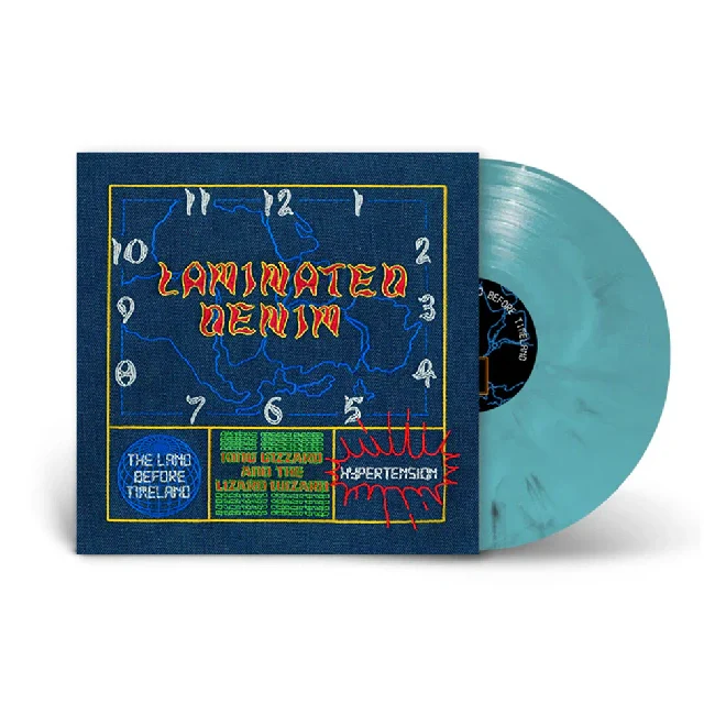 King Gizzard & The Lizard Wizard - Laminated Denim (Blue Vinyl LP)