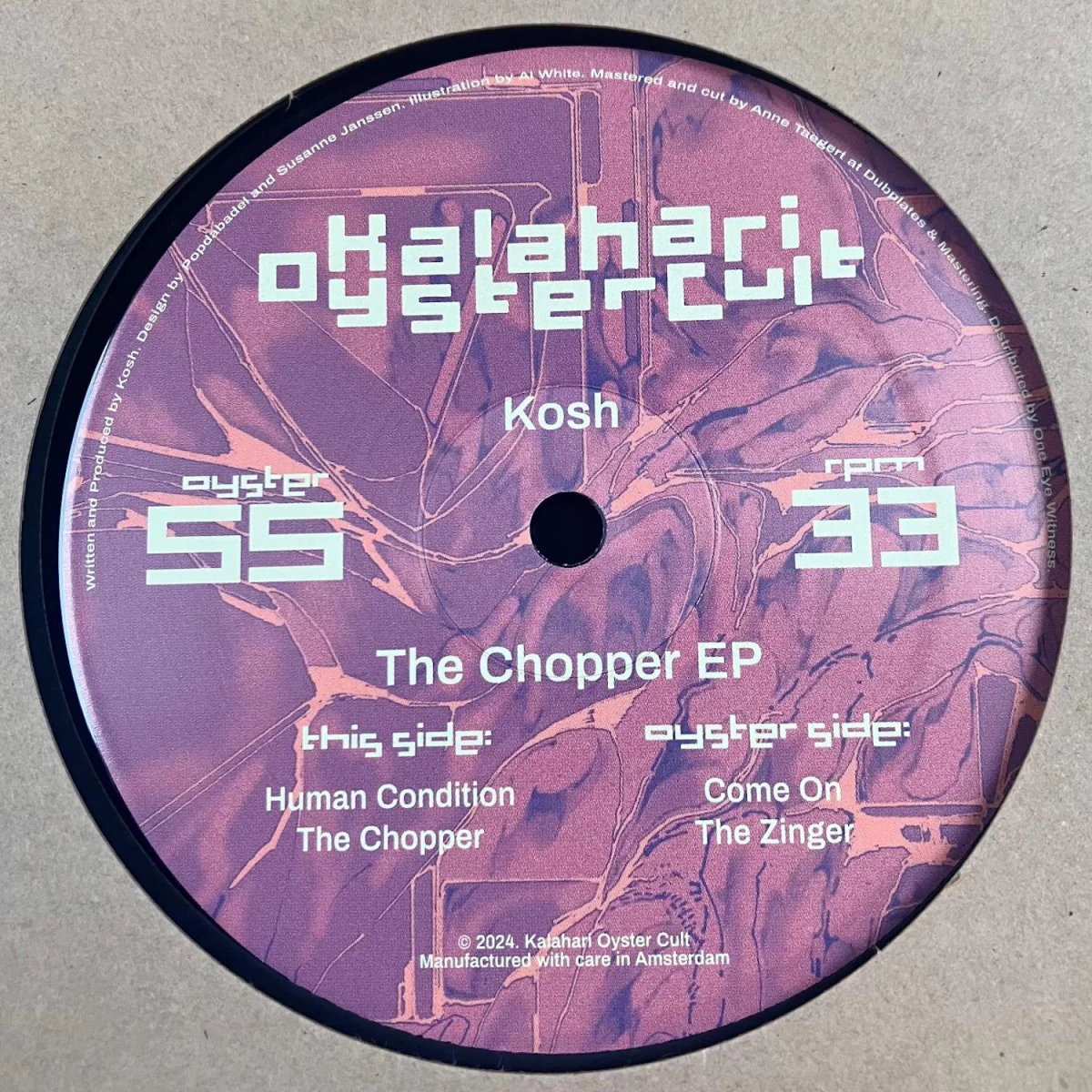 Kosh - The Chopper EP (12")