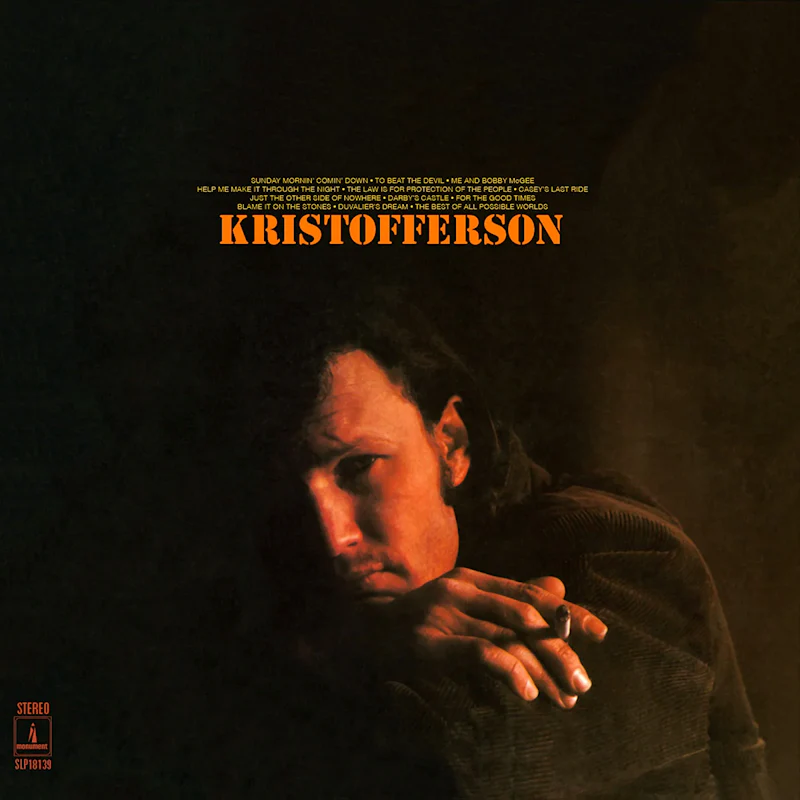 Kris Kristofferson - Kristofferson (Orange Vinyl LP) - Image 2