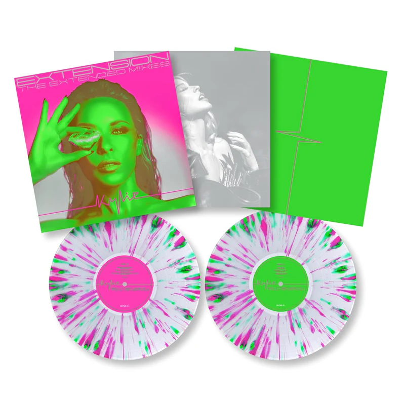 Kylie Minogue - Extension (the Extended Mixes) (Neon Green & Pink Splatter LP)